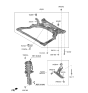 Diagram for Hyundai Venue Ball Joint - 54530-C8500