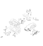 Diagram for 2022 Hyundai Elantra Engine Control Module - 39171-2JBB5