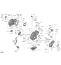 Diagram for 2022 Hyundai Elantra Oil Cooler Hose - 48292-2H331