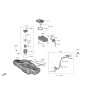 Diagram for 2021 Hyundai Elantra Fuel Pressure Regulator - 31370-L1000