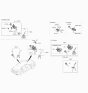 Diagram for 2022 Hyundai Elantra Door Lock Cylinder - 81905-AB000