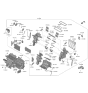 Diagram for Hyundai Elantra N Evaporator - 97139-AA000