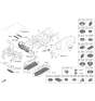Diagram for 2023 Hyundai Elantra Dash Panels - 84120-AB000