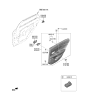 Diagram for 2022 Hyundai Elantra Door Handle - 83610-AA000-LS5