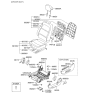 Diagram for 2005 Hyundai Azera Seat Heater - 88191-3L150