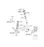 Diagram for Hyundai Azera Shock Absorber - 55311-3L040