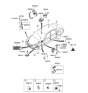 Diagram for 2005 Hyundai Azera Car Key - 95430-3L020