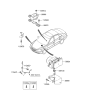 Diagram for 2009 Hyundai Azera ABS Control Module - 58920-3L101