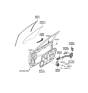 Diagram for 2005 Hyundai Azera Door Lock - 81310-3L020-A