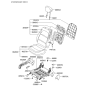 Diagram for Hyundai Azera Seat Motor - 88409-TG540