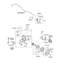 Diagram for Hyundai Azera Brake Line - 58744-3L000