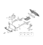 Diagram for 2017 Hyundai Tucson Radiator Support - 64101-D3000