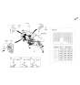 Diagram for 2020 Hyundai Tucson Relay Block - 91951-D3540