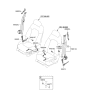 Diagram for 2016 Hyundai Tucson Seat Belt - 88820-D3500-TTX