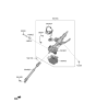 Diagram for 2021 Hyundai Tucson Power Steering Assist Motor - 56330-D3010