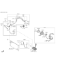 Diagram for Hyundai Palisade A/C Expansion Valve - 97626-J9000