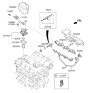 Diagram for Hyundai Tucson Fuel Injector - 35310-2E530