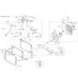 Diagram for 2019 Hyundai Tucson A/C Condenser - 97606-D3820