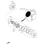 Diagram for 2020 Hyundai Tucson Torque Converter - 45100-3F850