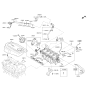 Diagram for Hyundai Kona PCV Hose - 28912-2E041