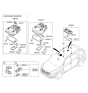 Diagram for 2022 Hyundai Ioniq Dome Light - 92891-3S000-TTX