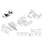 Diagram for 2015 Hyundai Tucson Dash Panels - 84125-D3000