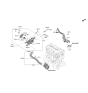 Diagram for 2021 Hyundai Tucson Thermostat Housing - 25620-2GGB5