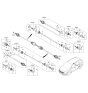 Diagram for 2016 Hyundai Tucson Axle Shaft - 49600-D3000