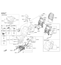 Diagram for 2016 Hyundai Sonata Hybrid Seat Motor - 88581-C1000