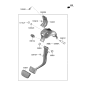 Diagram for 2020 Hyundai Tucson Brake Pedal - 32800-D3105