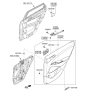 Diagram for 2019 Hyundai Tucson Power Window Switch - 93580-D3031-ZL5