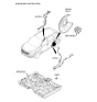 Diagram for 2021 Hyundai Tucson Brake Dust Shield - 58243-D3700