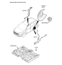 Diagram for 2019 Hyundai Tucson Brake Dust Shield - 58243-D3700