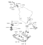 Diagram for 2006 Hyundai Accent Engine Mount - 21810-1G000