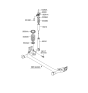 Diagram for Hyundai Accent Bump Stop - 55326-1E000