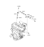 Diagram for 2006 Hyundai Accent Spark Plug - 18823-11101-2