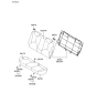 Diagram for 2006 Hyundai Accent Seat Cover - 89360-1E850-ORC