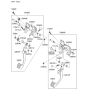 Diagram for 2007 Hyundai Accent Brake Pedal - 32800-1G700