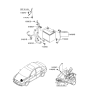 Diagram for 2006 Hyundai Accent Battery Cable - 91850-1E010