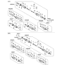 Diagram for 2005 Hyundai Accent Axle Shaft - 49500-1E210