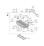 Diagram for 2009 Hyundai Accent Knock Sensor - 39250-26900