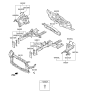 Diagram for 2014 Hyundai Elantra Dash Panels - 64300-3Y500