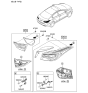 Diagram for 2014 Hyundai Elantra Tail Light - 92404-3Y500