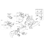 Diagram for 2015 Hyundai Elantra Armrest - 84660-3YAB0-RY