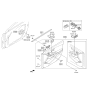 Diagram for 2014 Hyundai Elantra Mirror Switch - 93573-3X012-RY