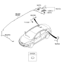 Diagram for Hyundai Elantra Antenna - 96210-3X000-RNZ