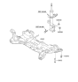 Diagram for 2015 Hyundai Elantra Front Cross-Member - 62400-3Y100