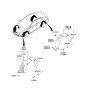 Diagram for Hyundai Elantra Wheelhouse - 86811-3Y500