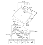 Diagram for 2015 Hyundai Elantra Windshield - 86110-3Y301