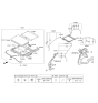 Diagram for 2014 Hyundai Elantra Sunroof - 81600-3Y500-TX